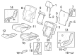 Diagram for 2023 Honda Pilot Seat Cover - 81340-T90-A01ZB
