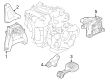 Diagram for Honda Accord Hybrid Engine Mount - 50820-30A-A12