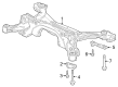 Diagram for Honda HR-V Rear Crossmember - 50300-3W0-A10