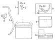 Diagram for 2023 Honda Accord Hybrid Battery Tray - 31521-30B-A00