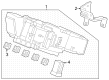 Diagram for 2023 Honda Pilot Fuse Box - 38200-T90-A21