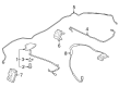 Diagram for 2024 Honda HR-V Antenna - 8A150-3V0-A61ZC