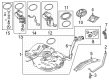 Diagram for Honda Civic Fuel Pump - 17045-T20-A00