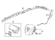 Diagram for Honda Ridgeline Air Bag - 78875-T6Z-A81