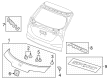 Diagram for Honda CR-V Hybrid Emblem - 75719-3W0-A01