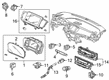 Diagram for Honda Passport A/C Switch - 79600-TGS-A55ZA