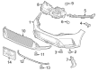 Diagram for Honda Civic Air Deflector - 71105-T60-J00
