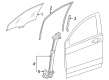 Diagram for Honda CR-V Hybrid Window Regulator - 72210-3A0-A11