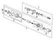 Diagram for 2022 Honda Civic CV Joint - 44310-T20-305