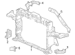 Diagram for Honda CR-V Hybrid Radiator Support - 71410-3A0-A01