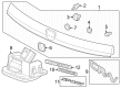 Diagram for Honda CR-V Parking Assist Distance Sensor - 39680-3T0-J01ZN