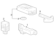 Diagram for Honda CR-V Car Key - 72147-3A0-A01