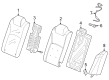 Diagram for Honda Accord Hybrid Seat Cushion - 82527-30A-A21