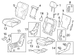 Diagram for 2023 Honda Pilot Seat Cover - 81321-T90-A01ZA