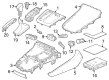 Diagram for Honda CR-V Hybrid Shift Indicator - 83420-3A0-A01ZA
