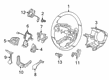 Diagram for 2023 Honda Odyssey Steering Wheel - 78501-THR-A10ZC