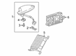 Diagram for Honda Passport Antenna - 39150-TGS-A21ZM
