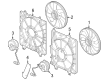 Diagram for Honda HR-V Fan Shroud - 38615-6CT-A01