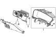 Diagram for 2023 Honda Civic Gauge Trim - 77200-T20-A01ZA