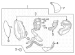 Diagram for Honda HR-V Mirror Cover - 76201-3W0-A11ZF