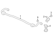 Diagram for Honda Accord Hybrid Sway Bar Kit - 52300-30A-A01