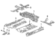 Diagram for Honda Civic Floor Pan - 65120-T60-A00ZZ