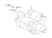 Diagram for Honda CR-V Starter Motor - 31200-5AG-Z01