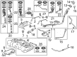 Diagram for 2022 Honda HR-V Fuel Filler Hose - 17649-T7W-A01