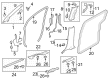Diagram for 2023 Honda Odyssey Power Window Switch - 35770-THR-A13