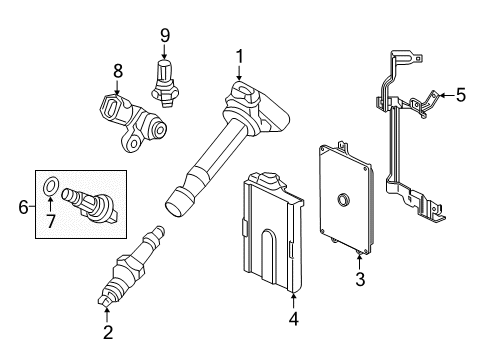 Control Unit Diagram for 37820-RLV-L43