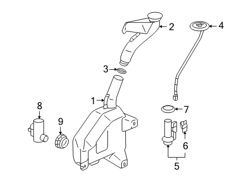 Sensor, Level Diagram for 76835-SJA-A01