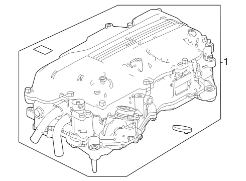 2022 Honda Accord Hybrid PCU ASSY Diagram for 1B000-6NH-A02
