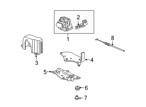 Sensor Assy., Accelerator Pedal Diagram for 37971-RBB-003