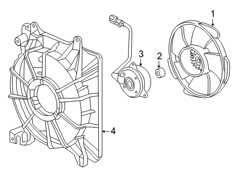 19030-5X6-J01 - Genuine Honda Cooling Fan Motor