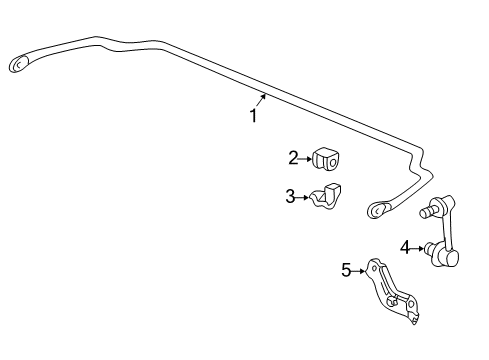 Bush, Rear Stabilizer Holder Diagram for 52306-SEC-A01
