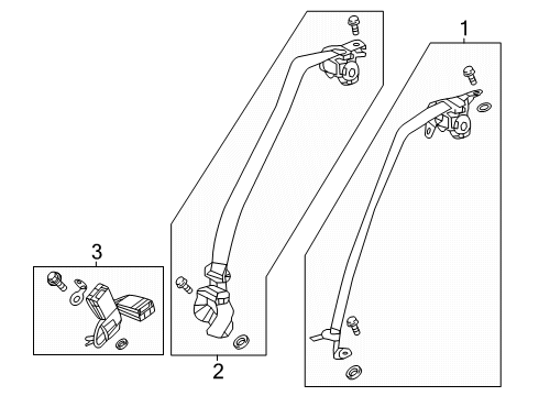 2023 Honda Accord OUTER SET R *NH900L* Diagram for 04824-30A-A00ZA