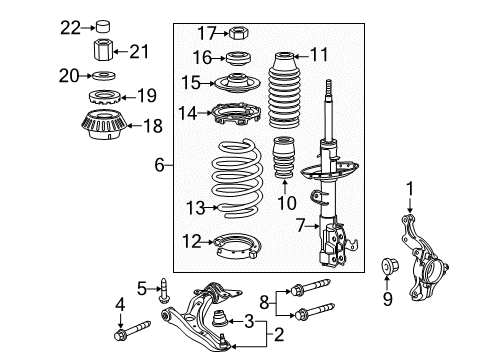 90118-S6M-Z00 - Genuine Honda Bolt, Flange (14X91)