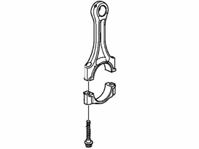 13210-RZP-000 Honda Connecting Rod Illustration 1 of 1