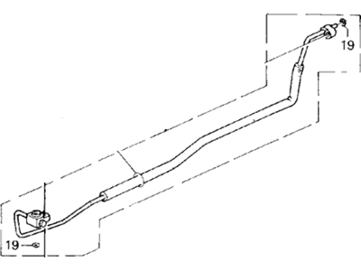 Honda 80341-SP0-A03 Pipe A Receiver 80341-SP0-A03 Honda Pipe A Receiver Illustration 1 of 1