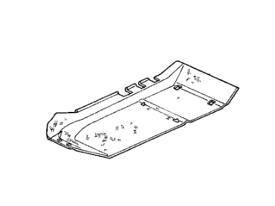 Honda 88302-SL0-A01ZA Floor Mat *NH188L*