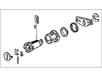 Honda 13323-PL2-J02 Bearing C, Main (Green) (Taiho)