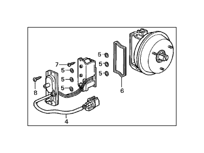 36520-P8A-A01 Honda Actuator Asm Illustration 1 of 1