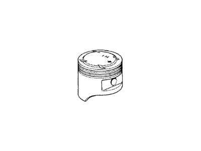 13101-P29-000 Honda Piston Illustration 1 of 1