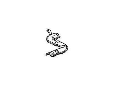1987 Honda Civic Exhaust Heat Shield - 72203-SB3-910