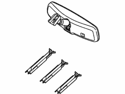 2017 Honda Accord Hybrid Car Mirror - 08V03-T2A-100A