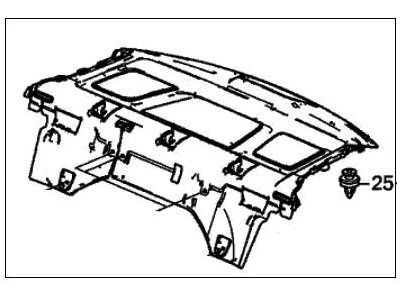 Honda 84505-T2F-A22ZA