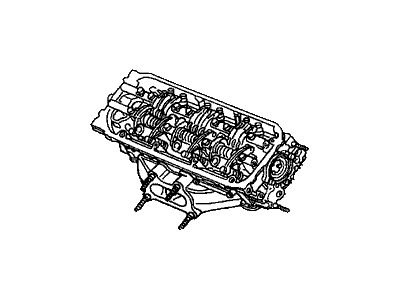 Honda 10004-RDA-305 General, Front Cylinder Head