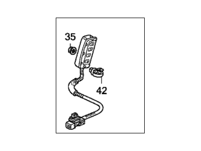 Honda Ridgeline Air Bag - 78055-SJC-A80