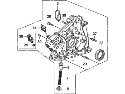 Honda 15100-RCA-A03