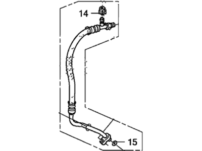 Honda 80311-SJC-A02 Hose, Suction